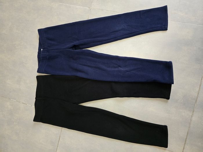 Lot de 2 pantalons doublés polaires 8 ans