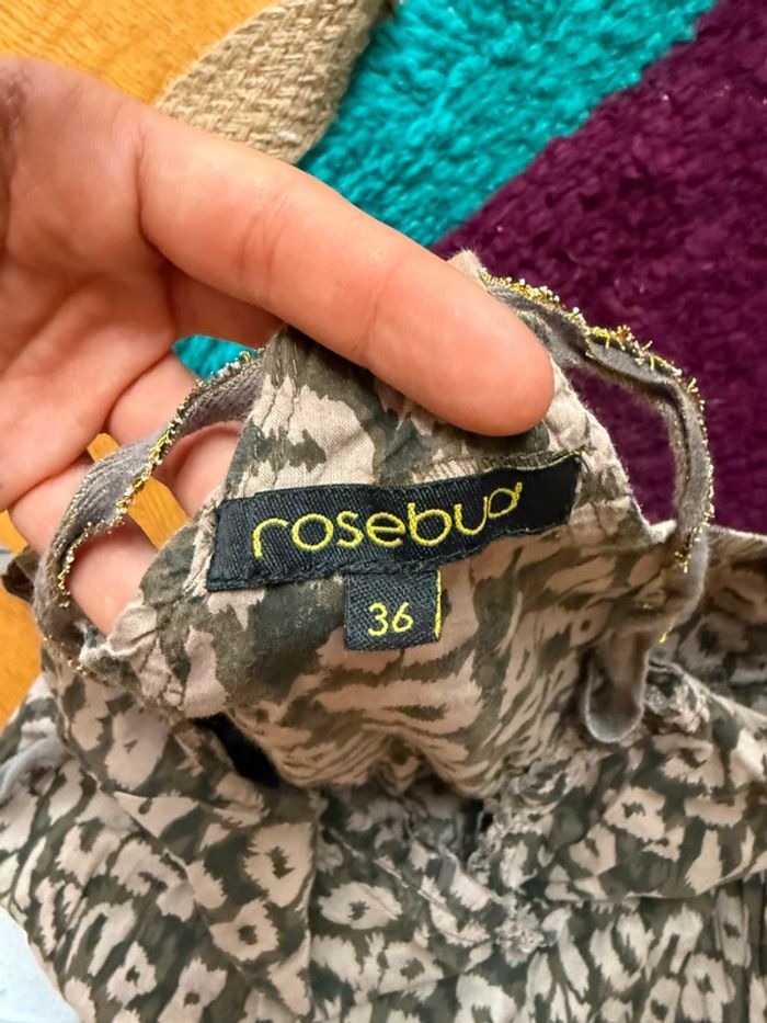 Débardeur léopard en très bon état taille 36 rodebud - photo numéro 6