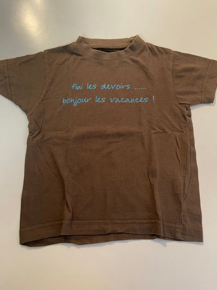 T-shirt MC 3 ans Tout compte fait.