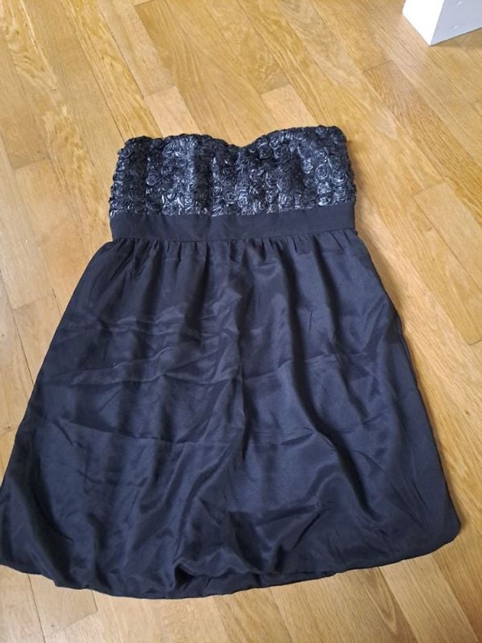 Robe bustier bouffante