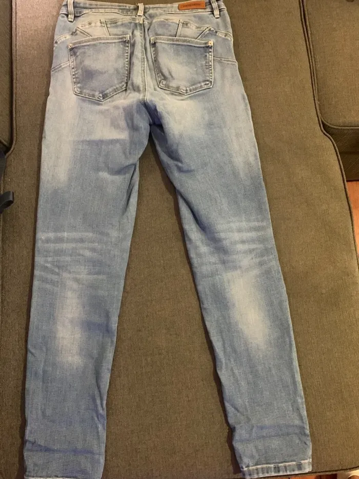 Jeans slim cache cache - photo numéro 2