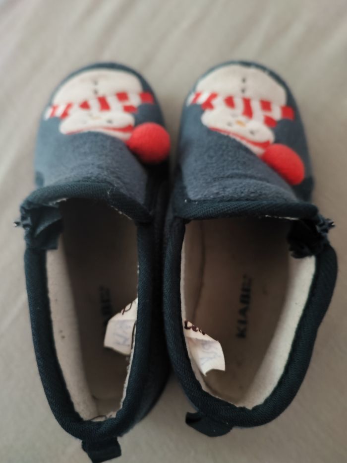 Chausson bonhomme de neige - photo numéro 4