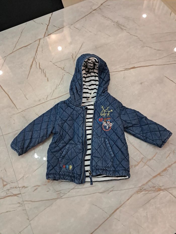 Veste zippée jeans orchestra