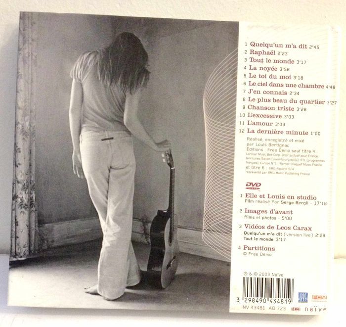 CD musique Carla Bruni quelqu'un m'a dit - photo numéro 2