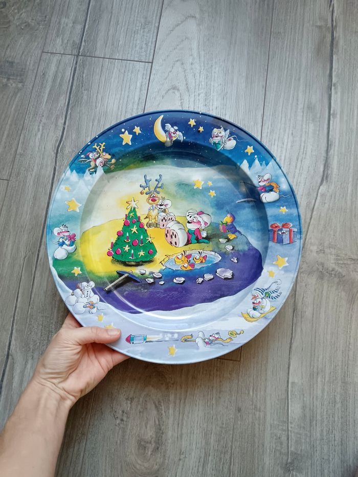 Plateau Diddl édition limitée noël collector