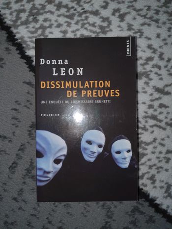 Livre "Dissimulation de preuves"