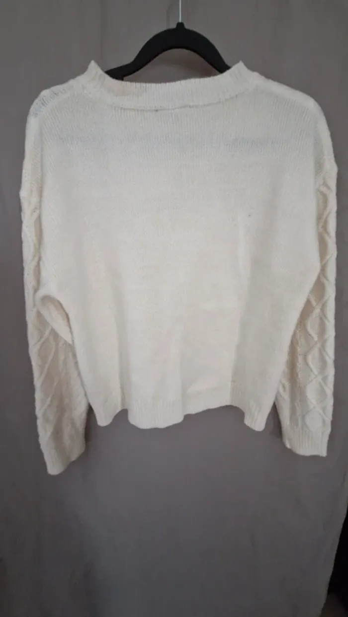 Pull beige femme - photo numéro 2