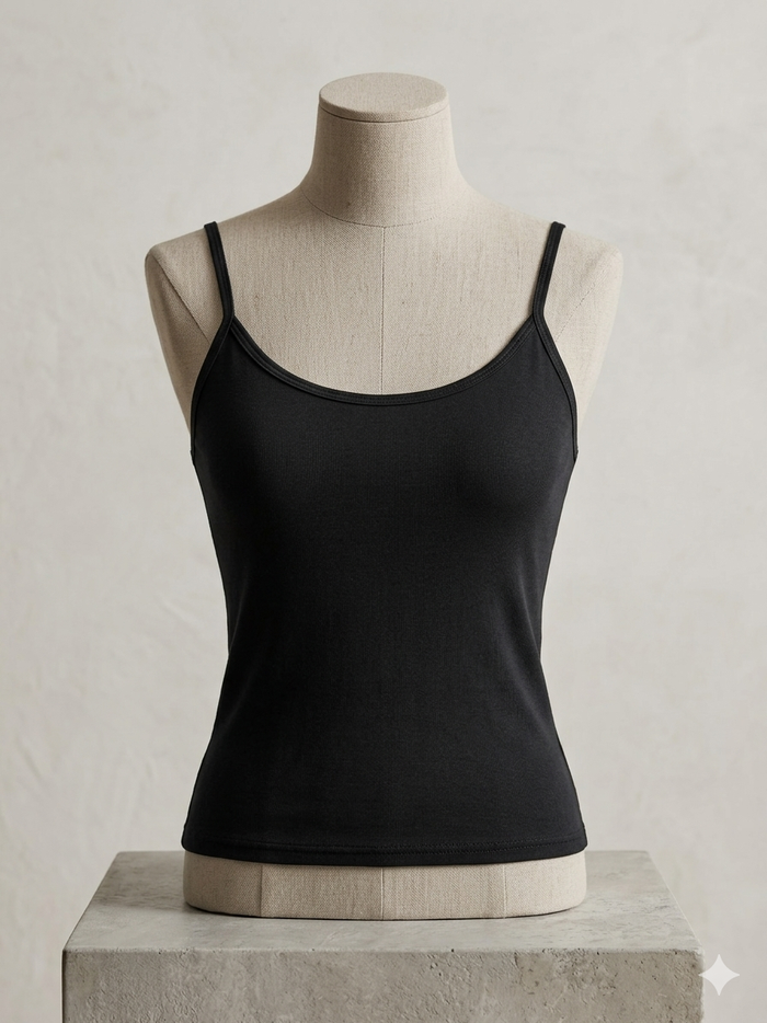 Débardeur lycra noir Taille 12 ans - photo numéro 1