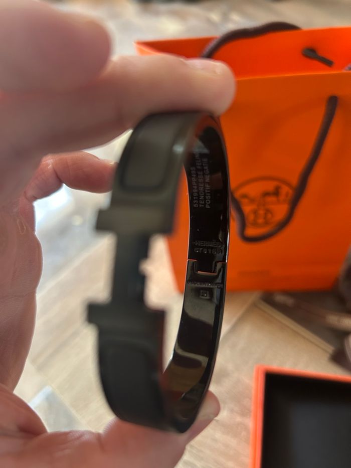 Bracelet Hermes clic h - photo numéro 3