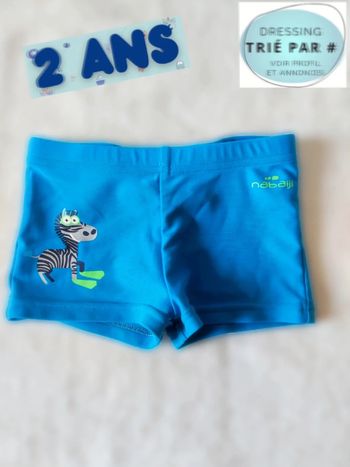 Maillot de bain 2 ans garçon