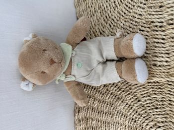 doudou ours neige salopette by noukie's noukies 