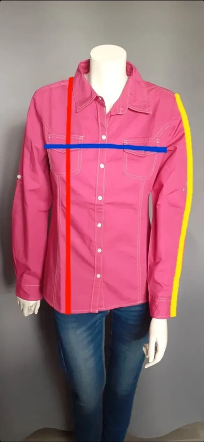 Jolie chemise fuschia. - photo numéro 2