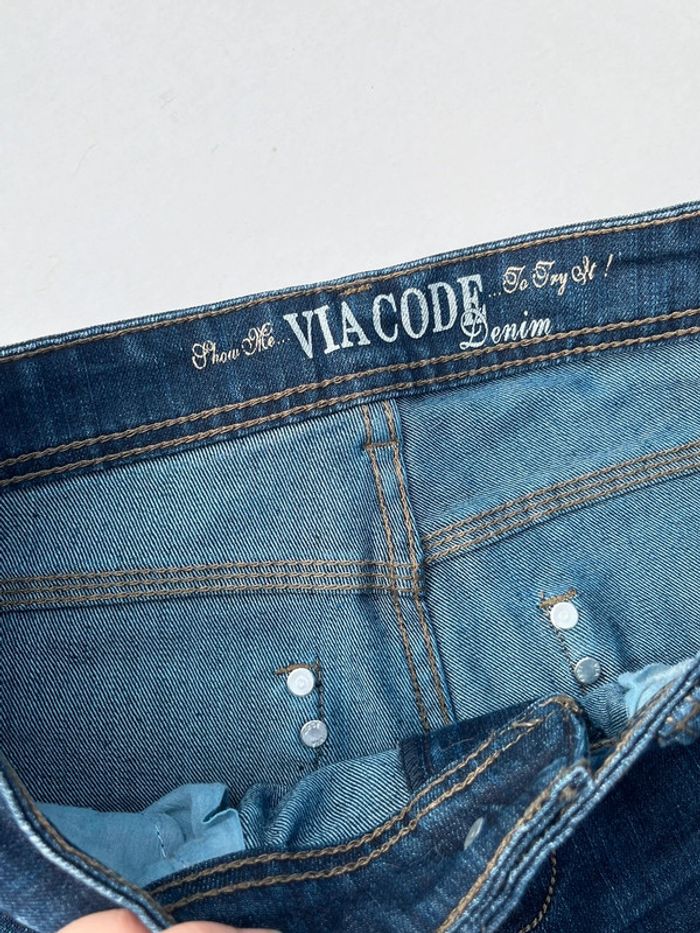 Jean skinny taille basse bleu marine - photo numéro 12