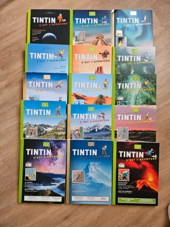 Collection tintin c est l aventure