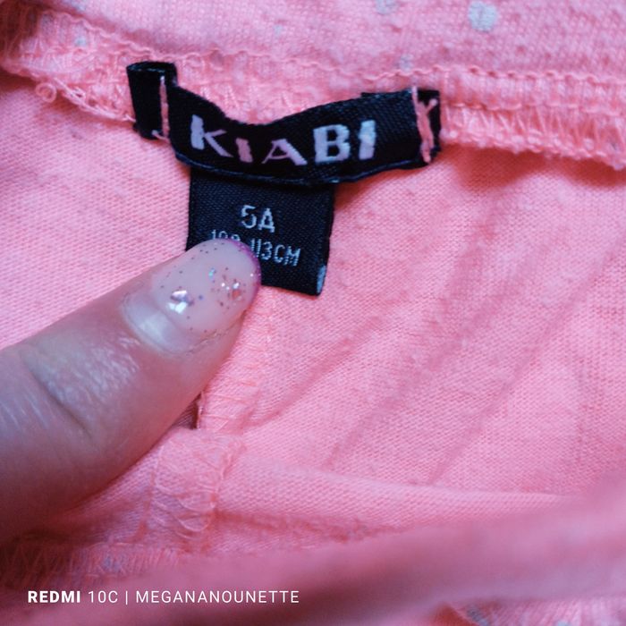 🌙 Lot de 2 pyjamas été – 5 ans / 110 cm – Kiabi – Bon état - photo numéro 8