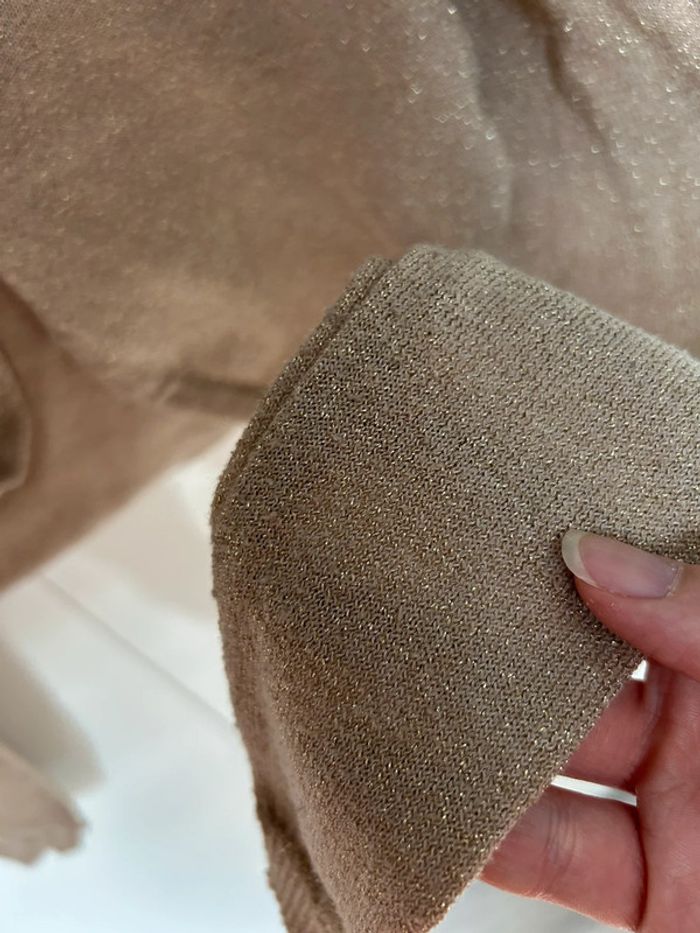 Boléro doré/pailleté "Girl's Fashion" (taille 6 ans) - Parfait pour les fêtes ! - photo numéro 3