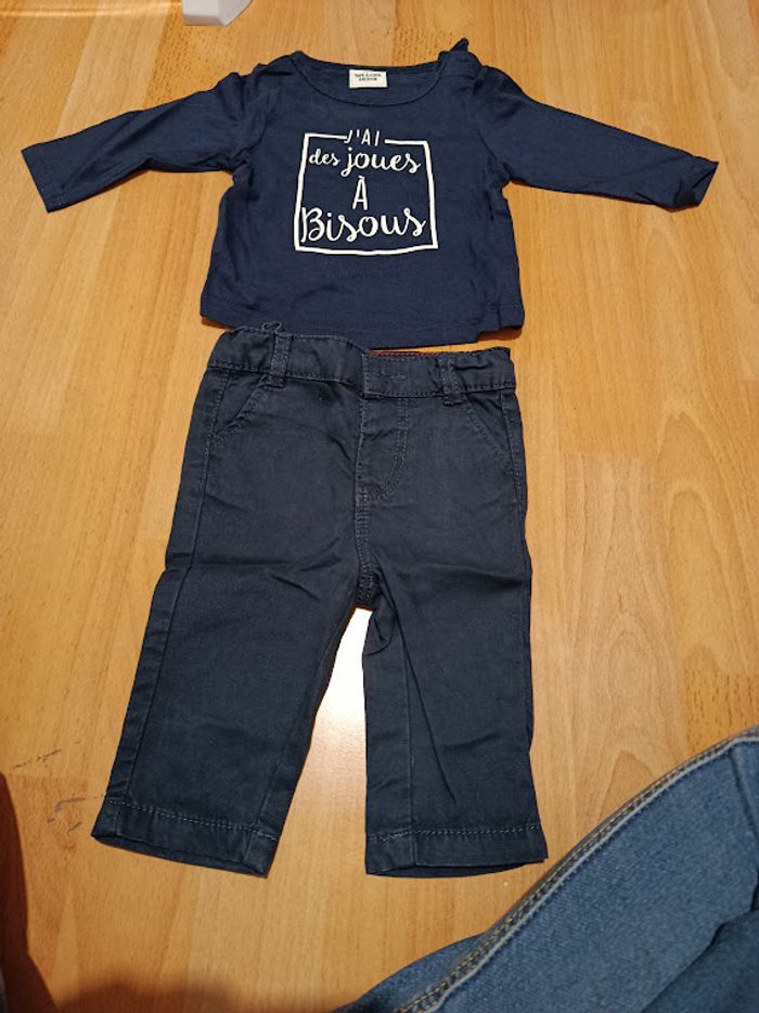 ensemble bébé garçon 3 mois (tao)