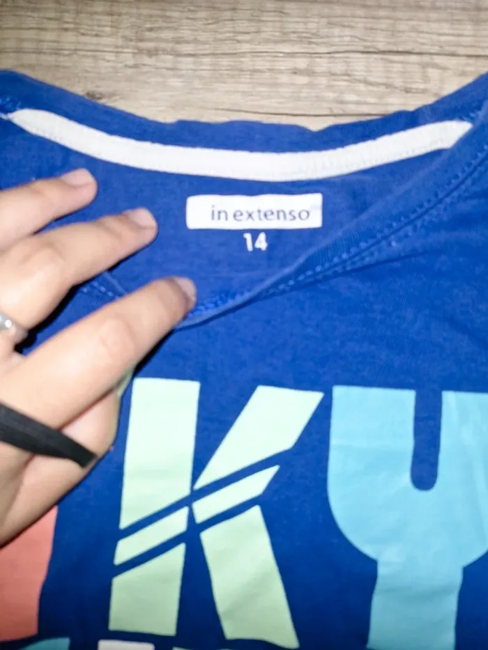 Tee shirt garçon 14 ans - photo numéro 3