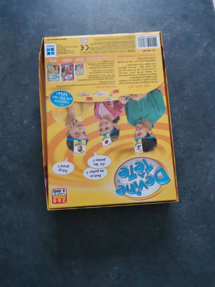 Jeu devine tête. - photo numéro 2