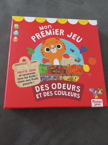 Mon premier jeu des odeurs et des couleurs auzou