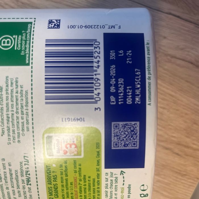 Blédilait 2eme âge - photo numéro 3