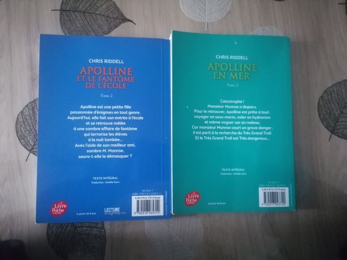 Lot livre de poche Apolline - photo numéro 2