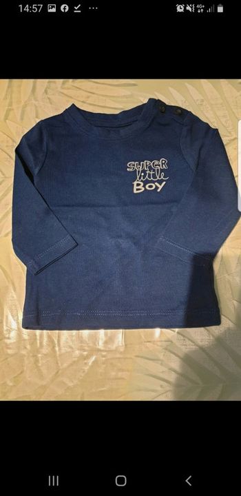 Tee-shirt vert baudet 3 mois