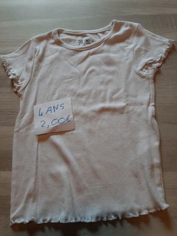 T-shirt 4ans