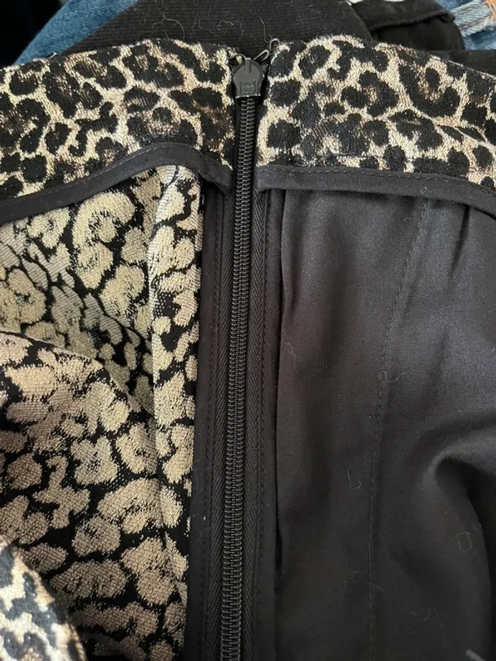 🐆 Pantalon Sézane - modèle  Clara léopard - T40 - Wild & Chic ! 🐆 - photo numéro 5