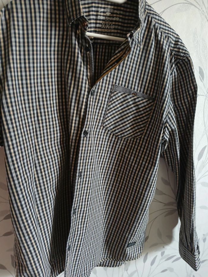 🍍 Chemise ML homme Tom Tailor taille XXL - photo numéro 4