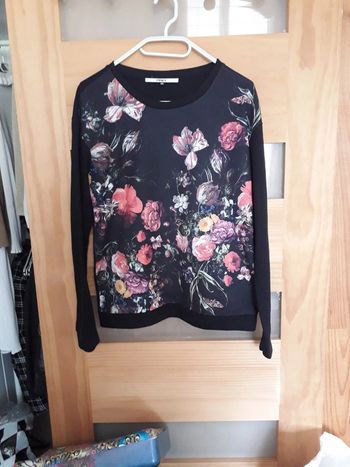 Sweat imprimé fleur only