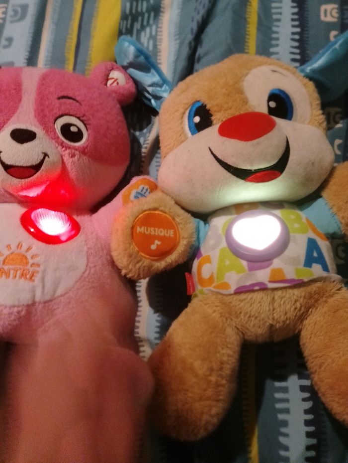 Peluche Puppy Fisher Price et Nina VTech - photo numéro 2