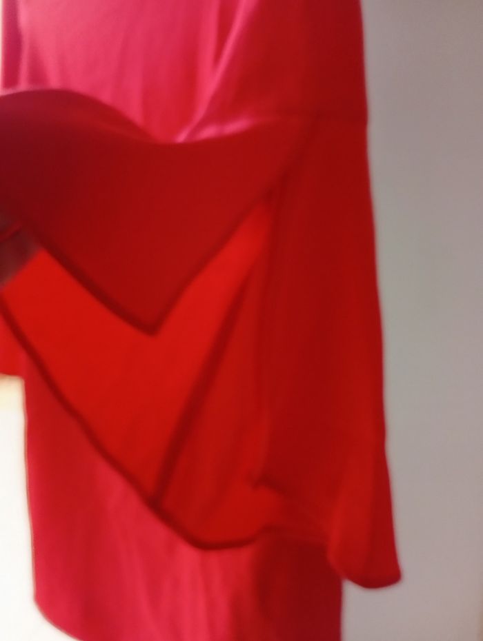 Robe Zara Rouge Taille M - photo numéro 3