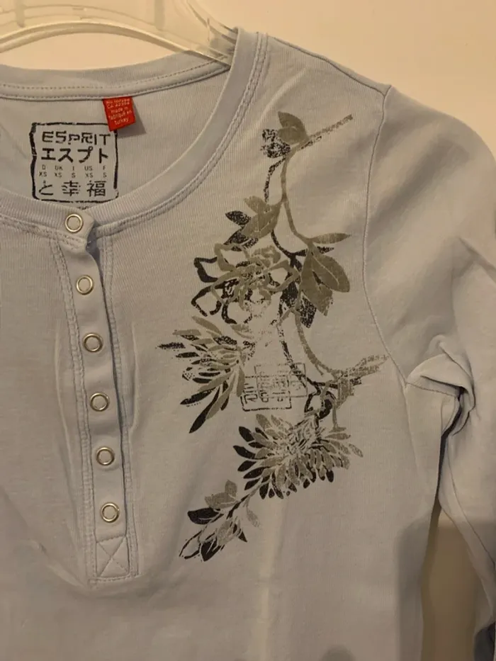 Tee shirt manches longues Esprit - photo numéro 2