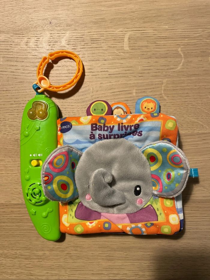 Baby livre à surprises vtech livre interactif