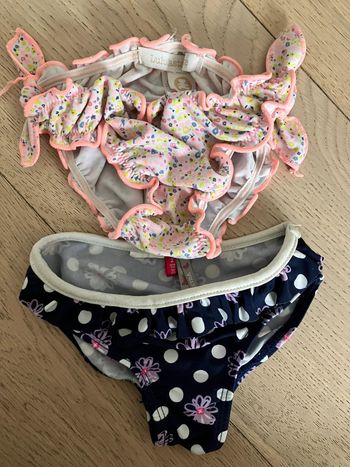 Lot de deux maillot de bain 24mois/2ans