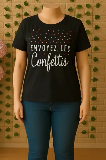 🌸T-shirt MC sequins Kiabi Taille 40🌸