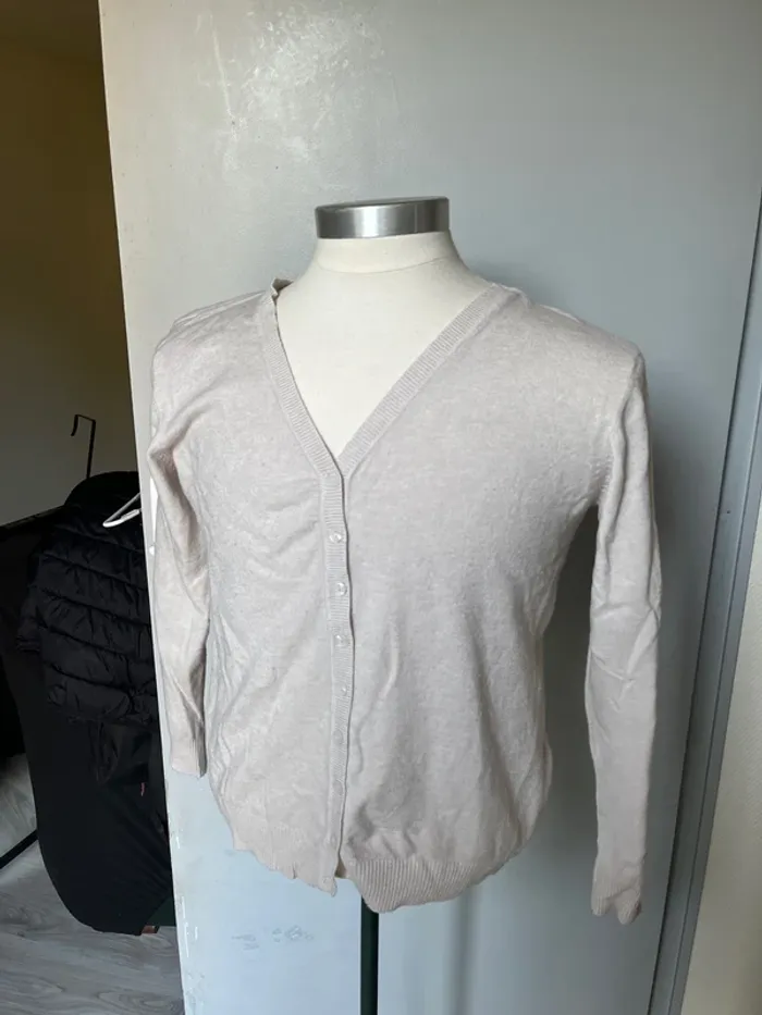 Gilet beige - photo numéro 3