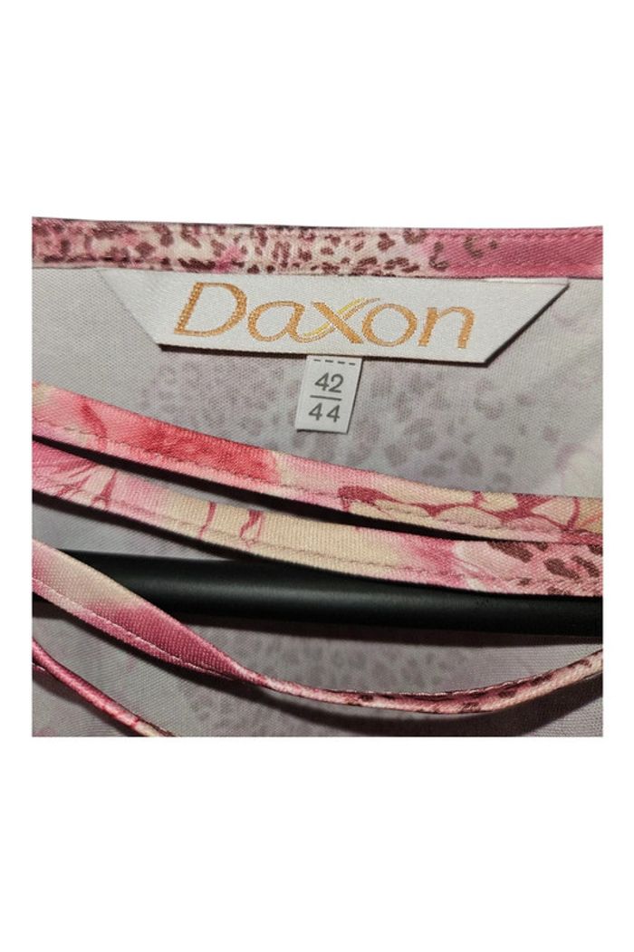 Blouse manches courtes extensible Daxon T42-44 - photo numéro 3