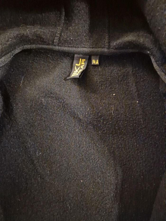 Sweat noir à capuche - photo numéro 3