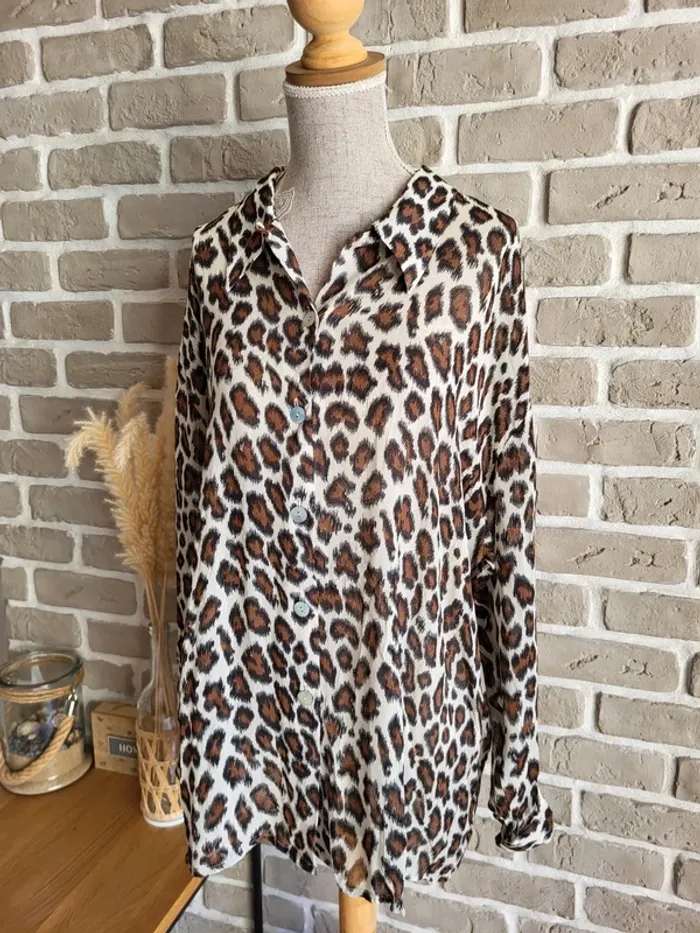 Chemise imprimée léopard - Affinités d'Armand Thiery - photo numéro 7