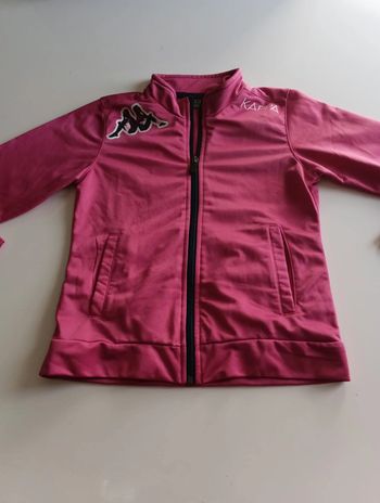 Veste gilet zippé fille Kappa taille 8 ans