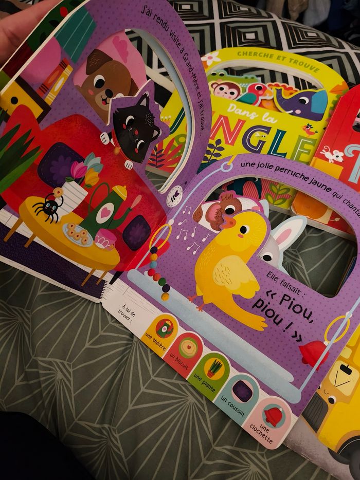 Lot livres enfants cherche et trouve - photo numéro 2