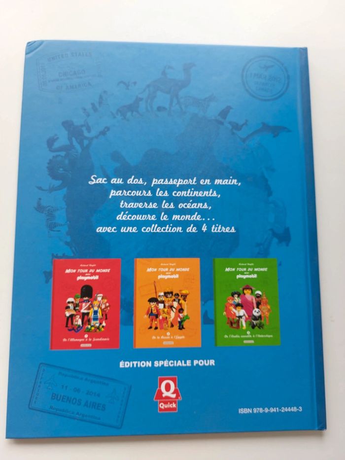 BD - Mon tour du monde avec playmobil - photo numéro 2
