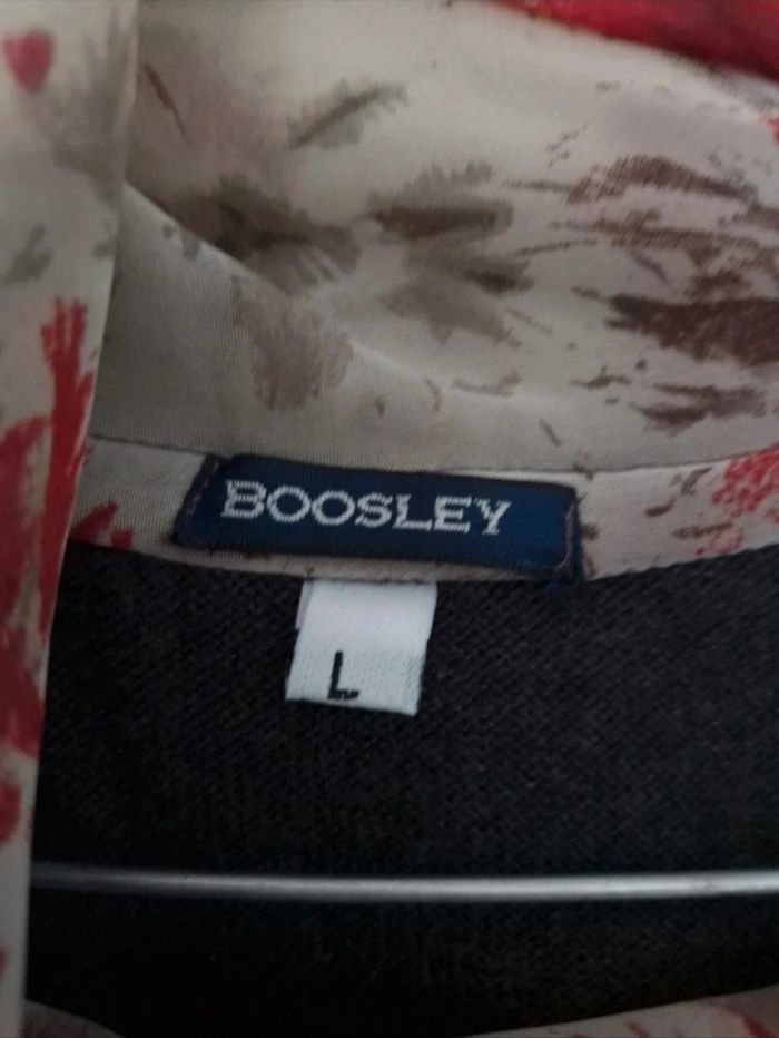 Pull gris avec foulard femme boosley taille L/40 - photo numéro 5