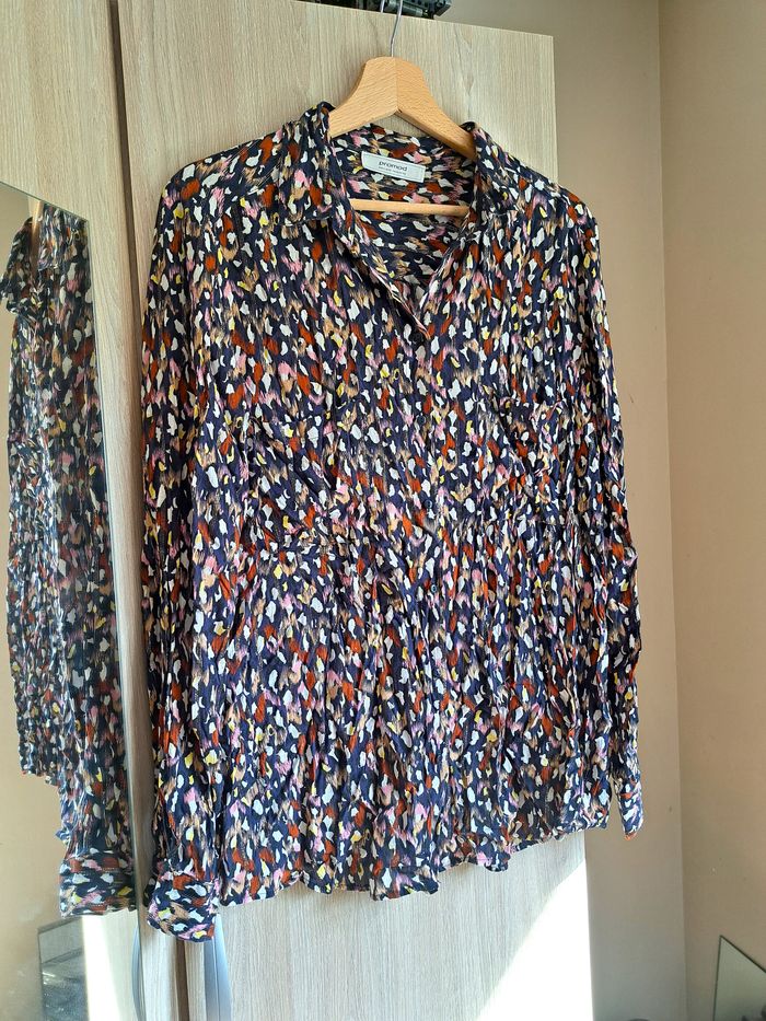 Blouse à fils métallisés Promod