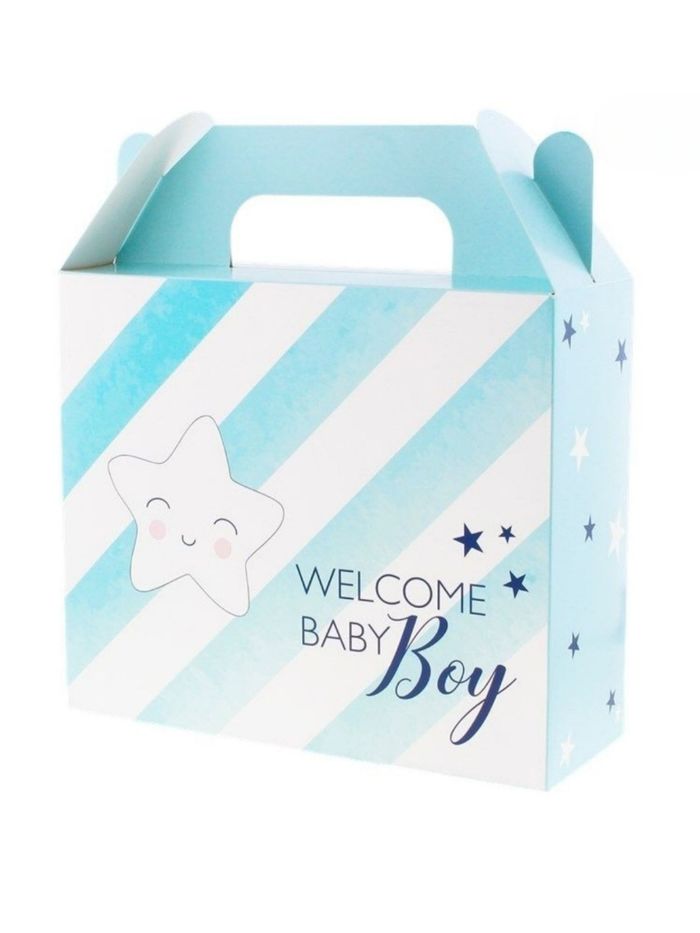 🌟Boite cadeau naissance Garçon, Coffret cadeau Bébé, Neuf🌟