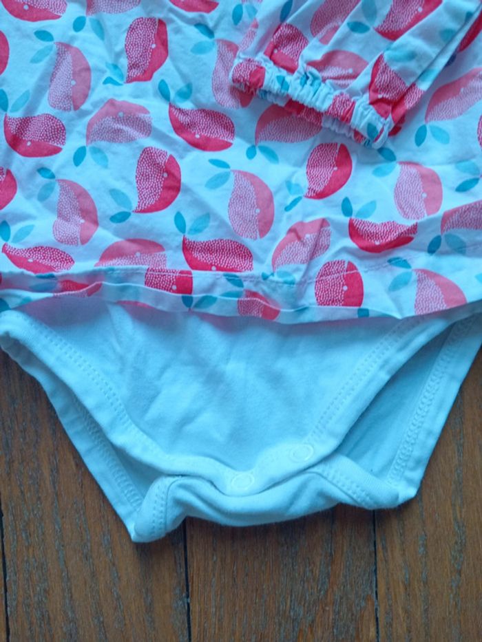 Haut tunique teeshirt fille 3 mois Obaibi
Body intégré - photo numéro 4