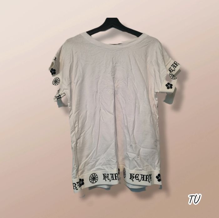 Tshirt blanc avec écriture