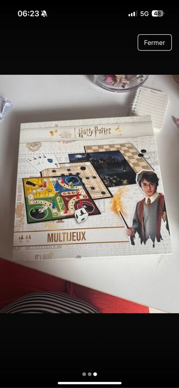 Multi jeux Harry potter jamais utilisé
